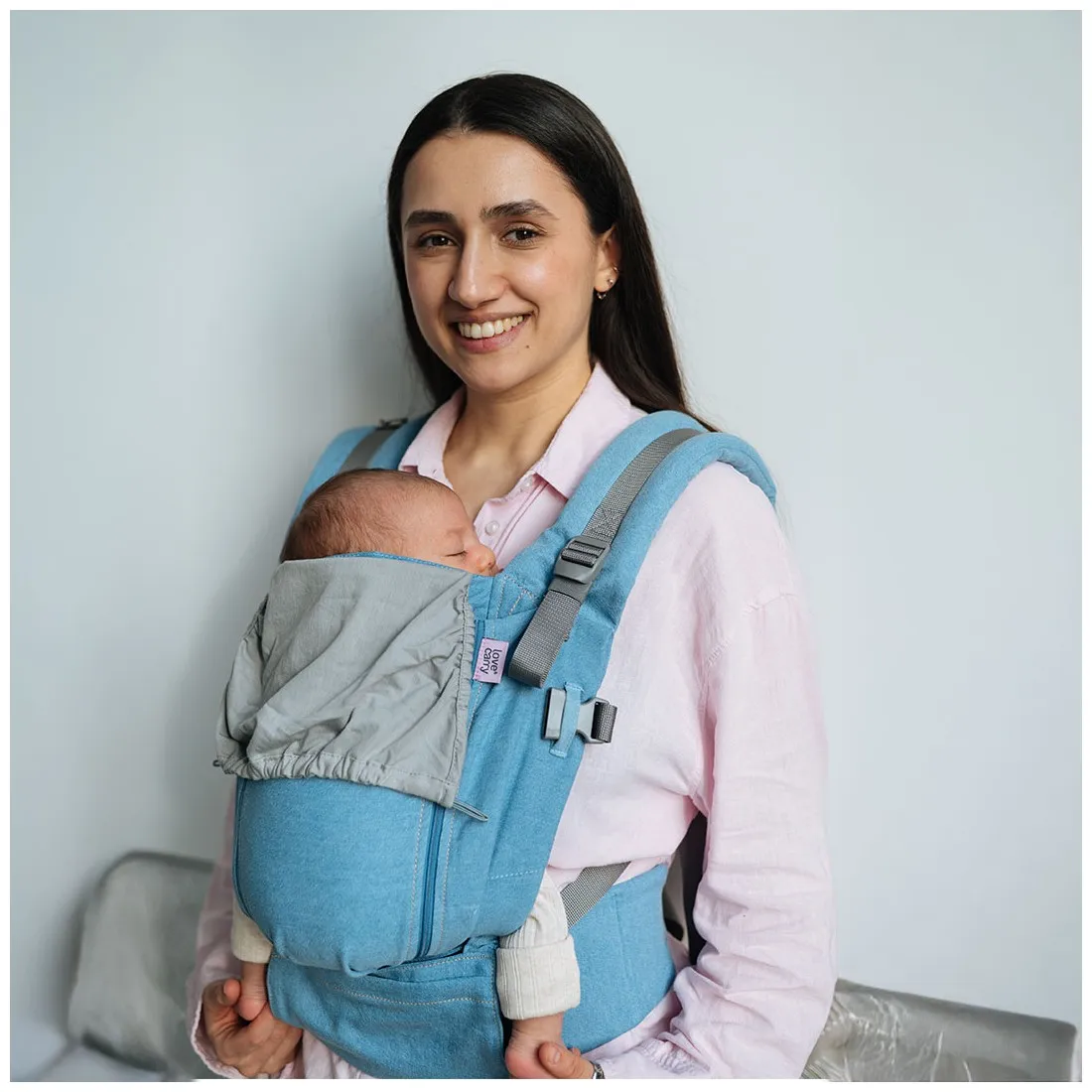 Mochila Portabeb��s One Love and Carry Light Denim