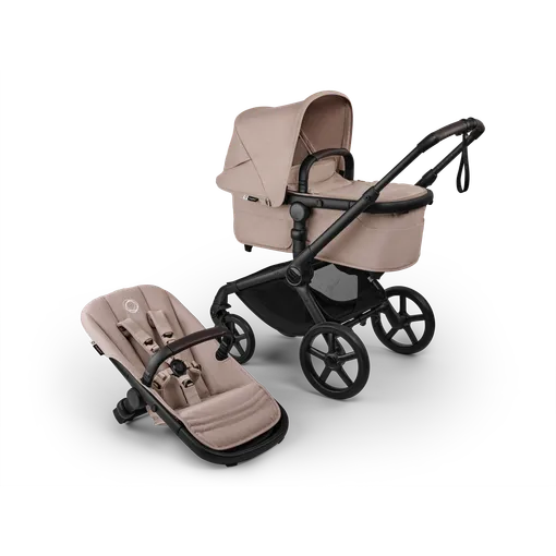 Carrito Bugaboo Fox 5 Renew con capazo y silla Desert Taupe Melange