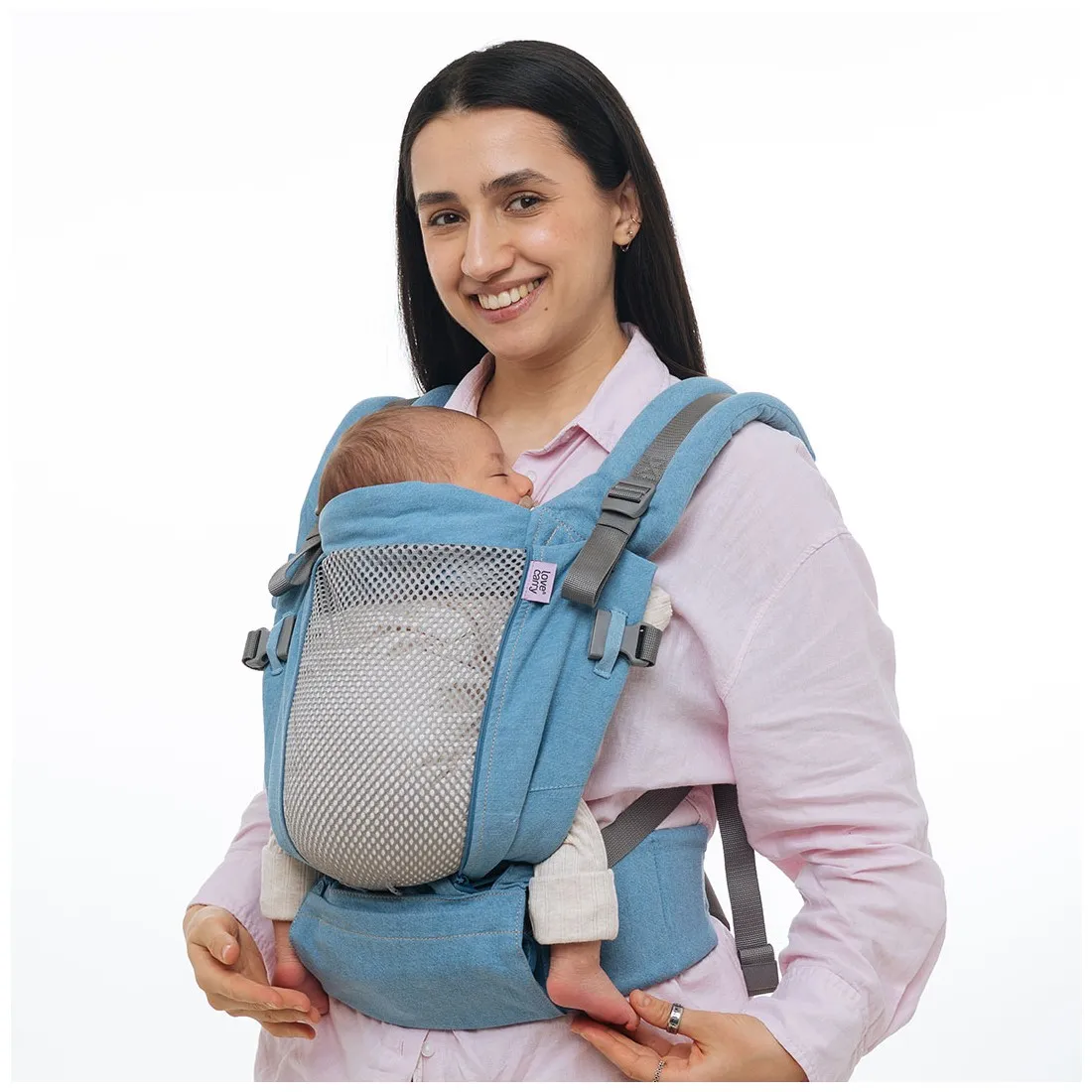 Mochila Portabeb��s One Love and Carry Light Denim