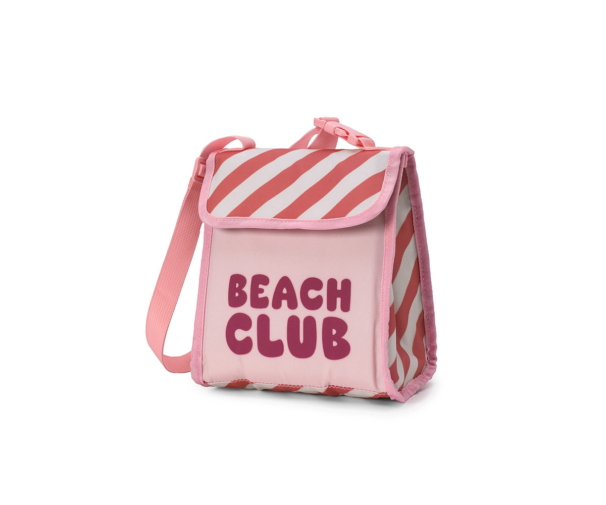 Bolsa de Merienda T��rmica Rosa Beach Monn?ka